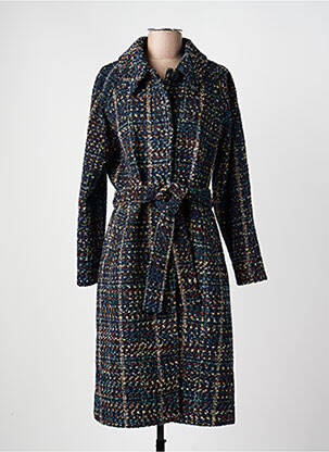 Palton lung albastru LA FIANCÉE femeie