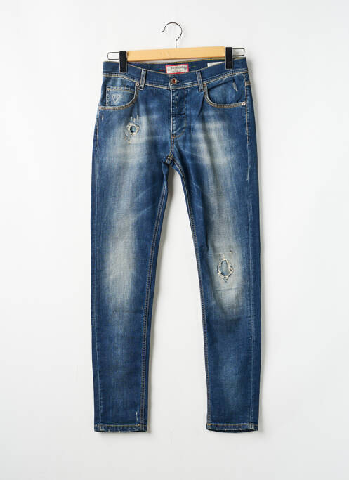 Blugi skinny albastru FIFTY FOUR bărbat