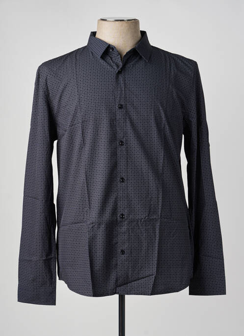 Cămașă cu mâneci lungi negru DEELUXE bărbat