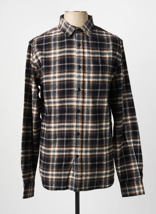 Cămașă cu mâneci lungi negru DEELUXE bărbat