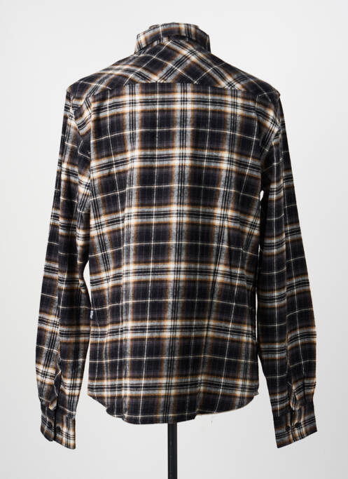 Cămașă cu mâneci lungi negru DEELUXE bărbat