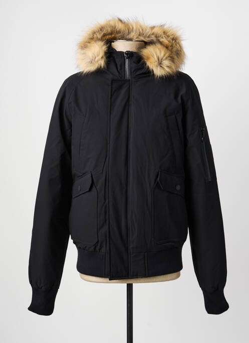 Geacă matlasată negru HERO SEVEN bărbat