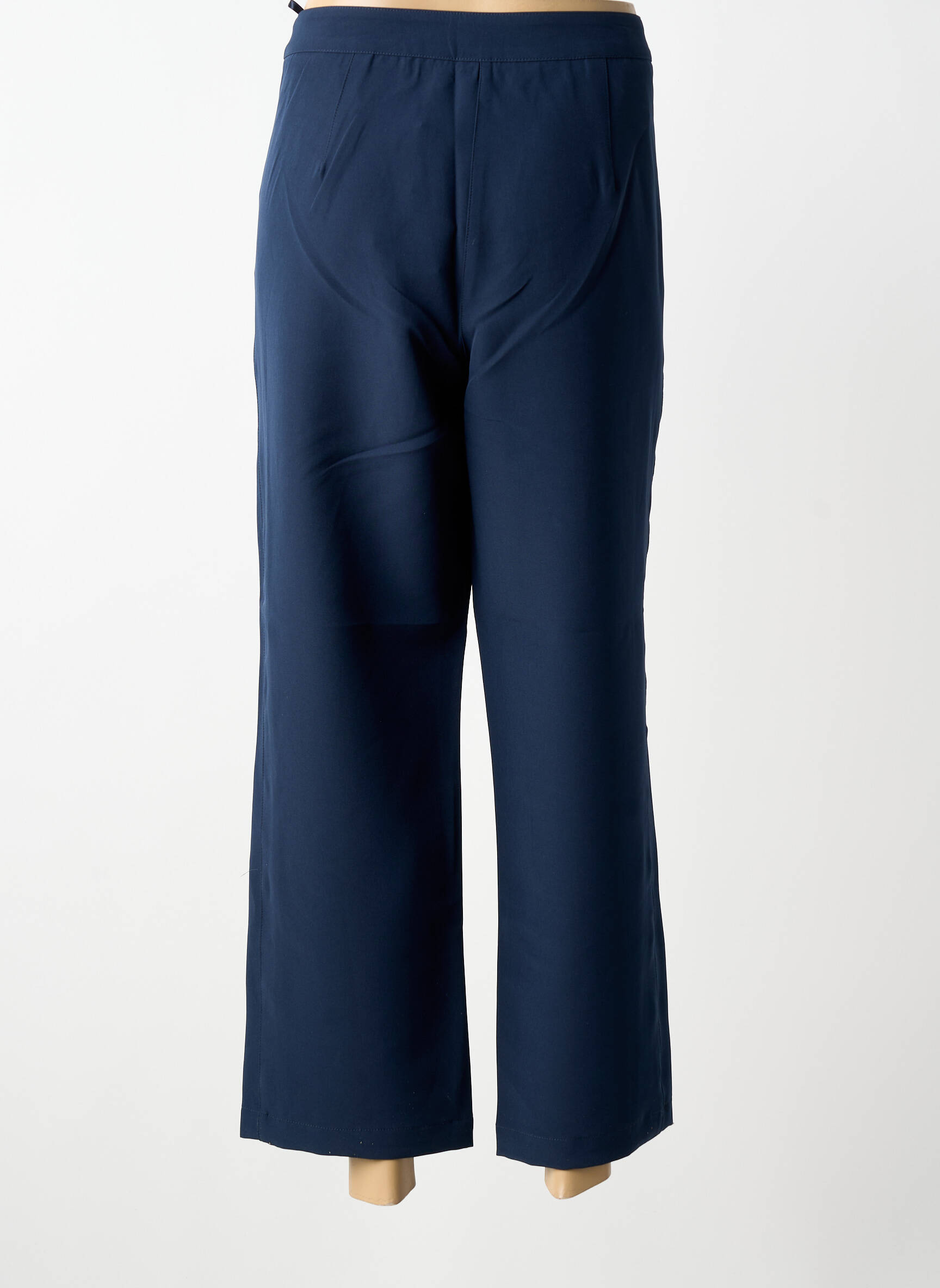 Pantalon drept elasticitate mărime normală albastru SHEEGO femeie