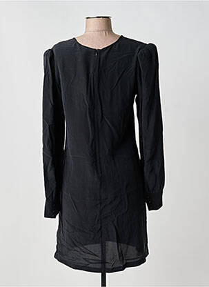 Rochie midi croială fluidă mâneci lungi negru IDANO femeie