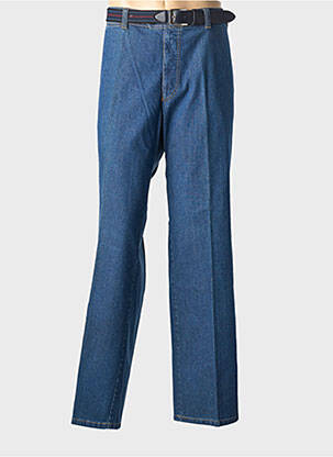 Blugi cu croială dreaptă albastru MODEXAL bărbat