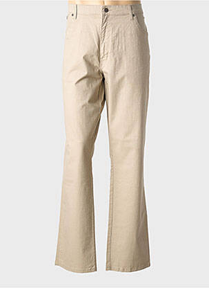 Blugi cu croială dreaptă bej WRANGLER bărbat