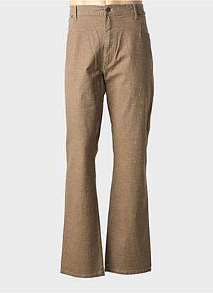 Blugi cu croială dreaptă maro WRANGLER bărbat