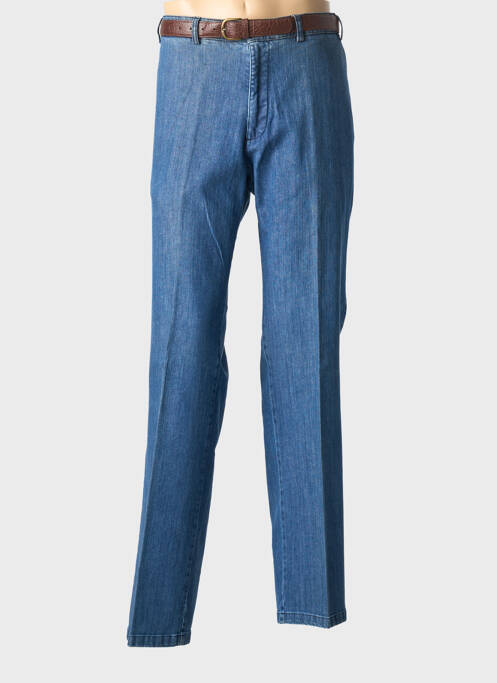 Blugi cu croială dreaptă albastru MODEXAL bărbat