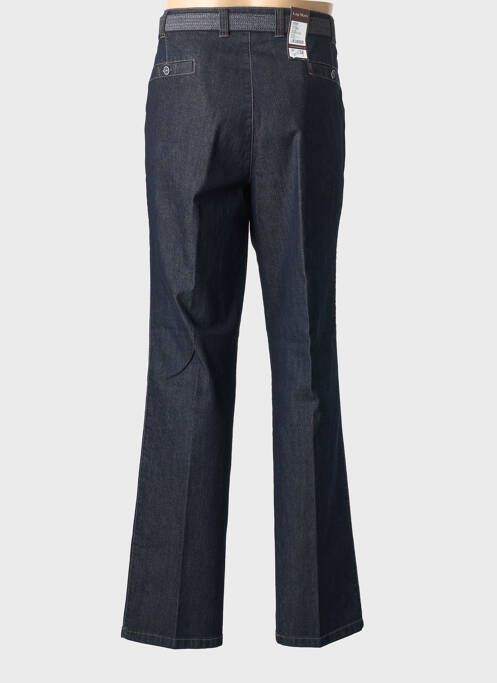 Blugi cu croială dreaptă albastru LUIGI MORINI bărbat