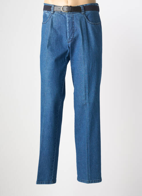 Blugi cu croială dreaptă albastru MODEXAL bărbat