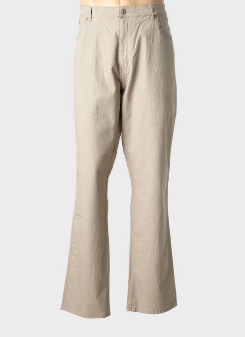 Blugi cu croială dreaptă bej închis WRANGLER bărbat