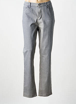 Blugi cu croială dreaptă gri GEVANA femeie