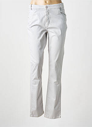 Pantalon drept gri TBS femeie