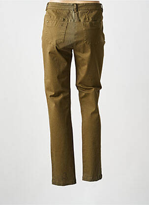 Pantalon drept elasticitate mărime normală verde AGATHE & LOUISE femeie