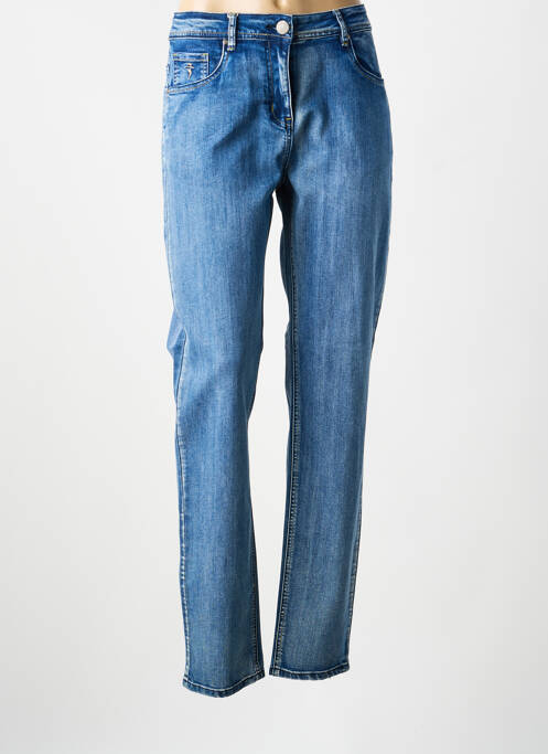 Blugi cu croială dreaptă albastru GRIFFON femeie