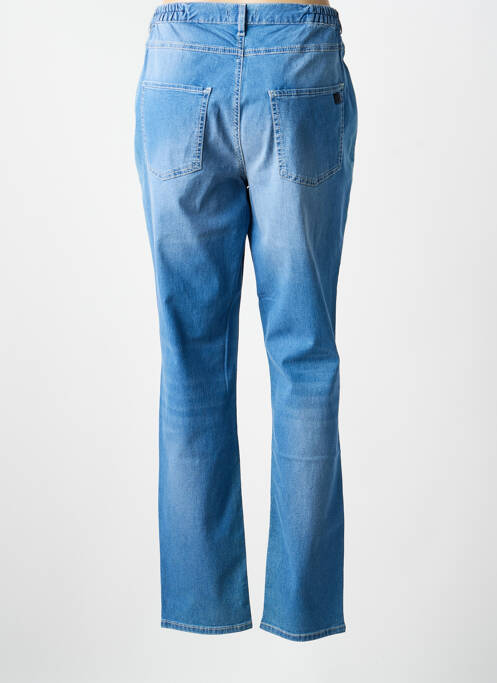 Blugi cu croială dreaptă albastru TBS femeie