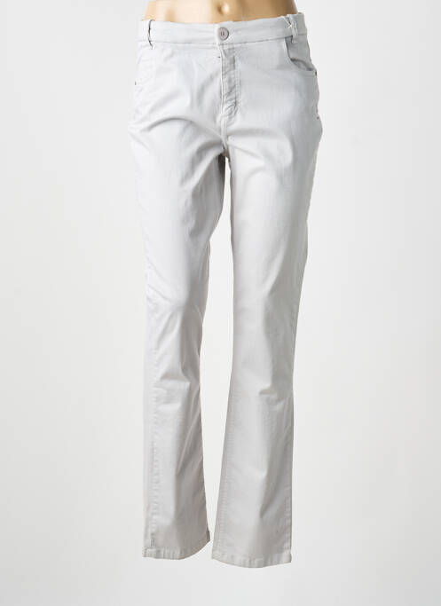 Pantalon drept gri TBS femeie