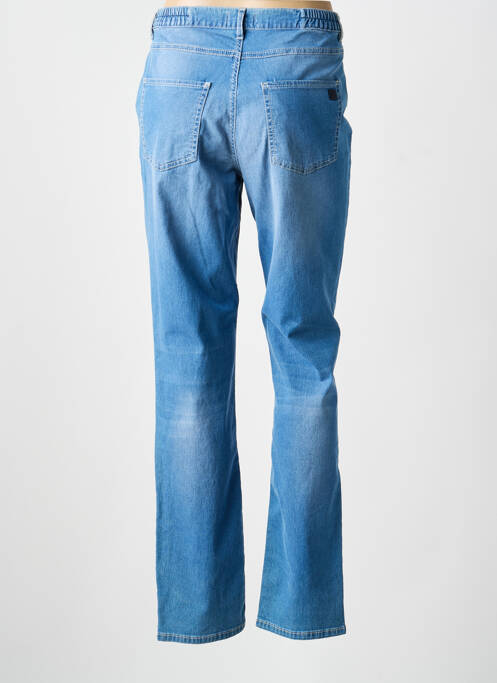 Blugi cu croială dreaptă albastru TBS femeie