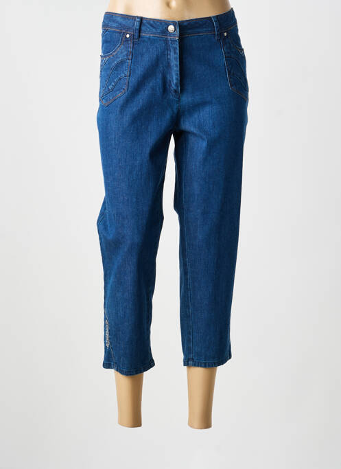 Pantalon trei sferturi albastru JAC JAC femeie