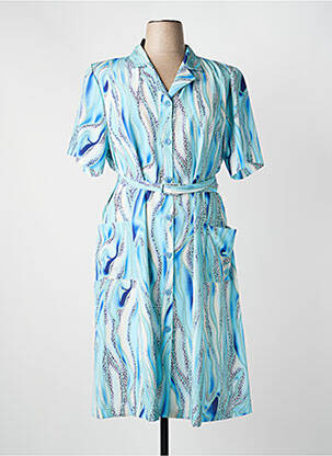 Rochie midi albastru GEVANA femeie