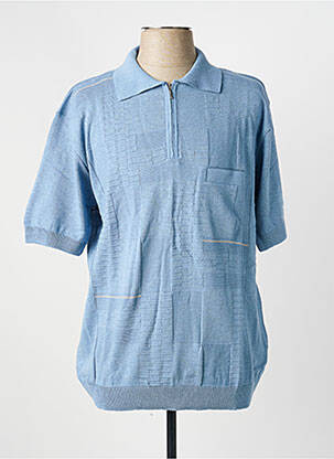 Pulover albastru TRICOVAL bărbat