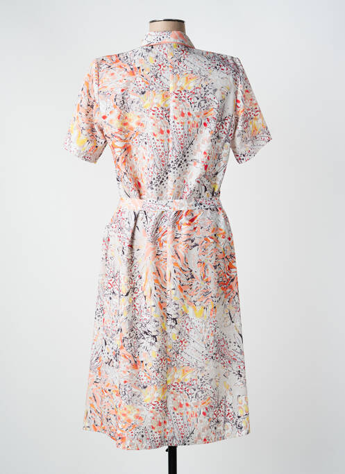 Rochie midi portocaliu GEVANA femeie