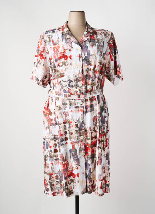 Rochie midi portocaliu GEVANA femeie