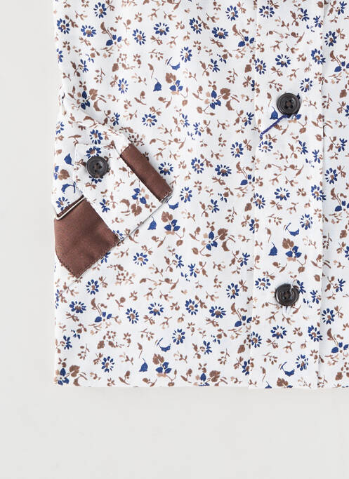 Cămașă cu mâneci scurte croială dreaptă alb CAP 10 TEN homme