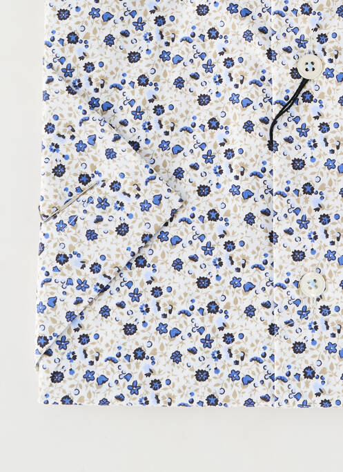 Cămașă cu mâneci scurte croială dreaptă alb BELLONI homme