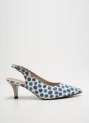 Pantofi cu toc închidere cu buclă(e) toc de 4 la 6 cm albastru DORKING femme