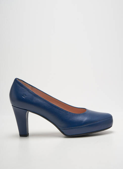 Pantofi cu toc toc cui. toc de 7 la 9 cm albastru DORKING femme