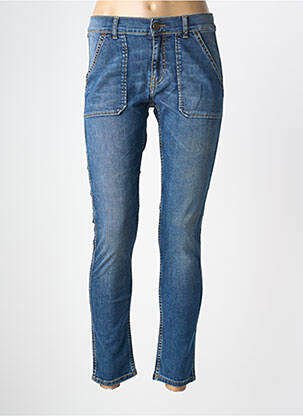 Blugi cu croială slim albastru #RED/LEGEND femeie