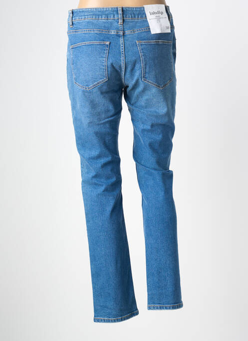 Blugi cu croială slim albastru LABDIP femeie
