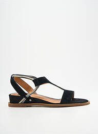Sandale/pantofi decupați chiquet toc plat până la 3 cm negru MAM'ZELLE femme