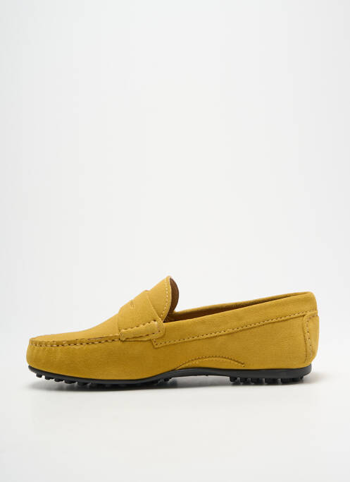 Mocasini vârf rotund vârf rotund galben L'ATELIER TROPÉZIEN homme