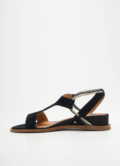 Sandale/pantofi decupați chiquet toc plat până la 3 cm negru MAM'ZELLE femme