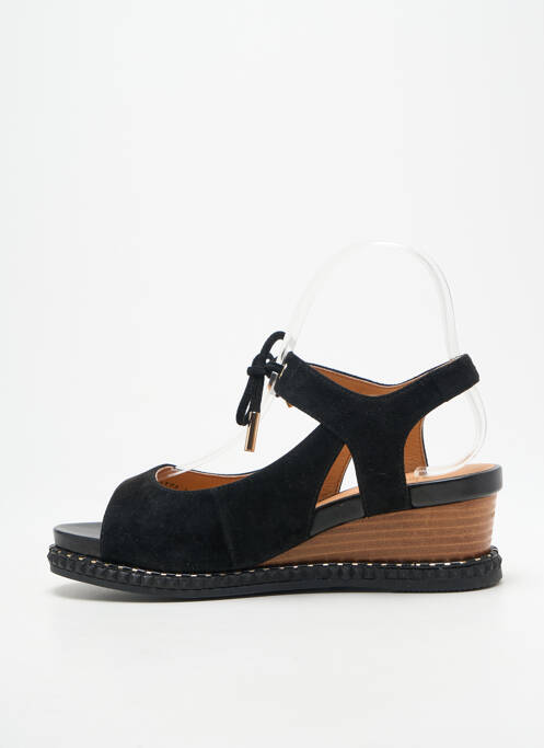 Sandale/pantofi decupați toc platformă toc de 4 la 6 cm negru MAM'ZELLE femme