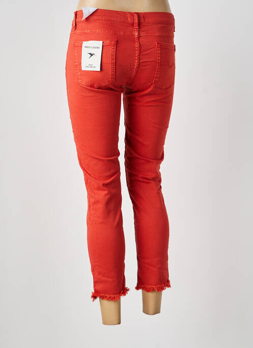 Pantalon trei sferturi elasticitate mărime normală roșu RED LEGEND femme