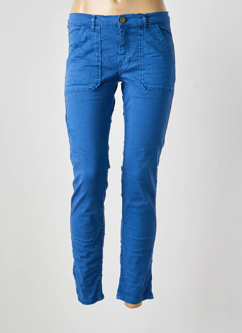 Blugi cu croială slim țesătură brută mărime normală albastru RED LEGEND femme