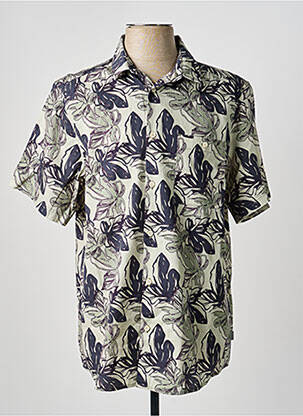 Cămașă cu mâneci scurte verde SOLID bărbat