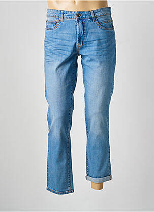 Blugi cu croială slim albastru SOLID bărbat