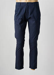 Pantalon chino buzunare albastru SOLID homme