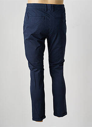 Pantalon chino buzunare albastru SOLID bărbat