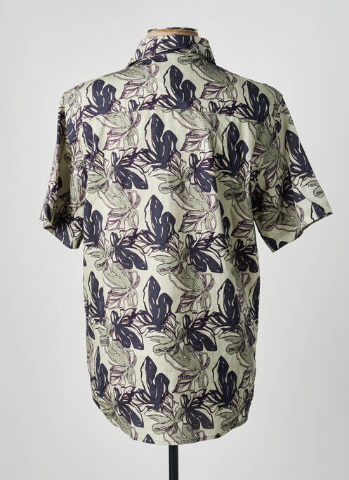 Cămașă cu mâneci scurte verde SOLID bărbat