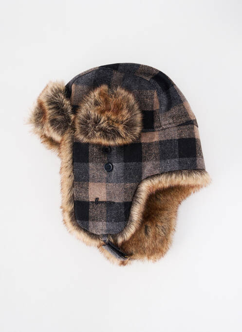 Căciulă formă de căciulă rusească gri HERMAN femme