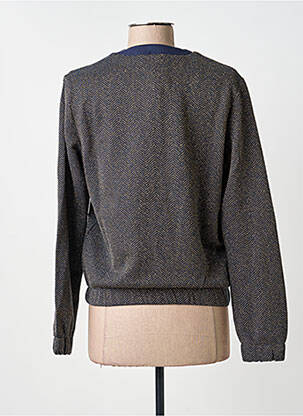 Jachete casual guler rotund albastru ONLY femeie