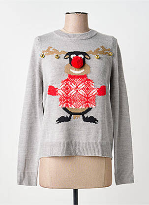 Pulover gri VERO MODA femeie