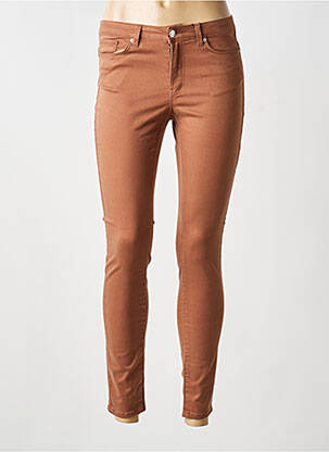 Pantalon 7/8 elasticitate mărime normală maro VERO MODA femeie