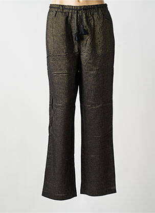 Pantalon drept talie elastică negru VERO MODA femeie