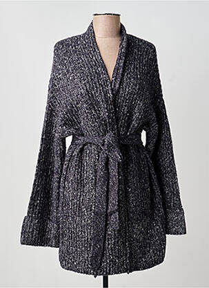 Vestă cu mâneci lungi gri YEST femeie